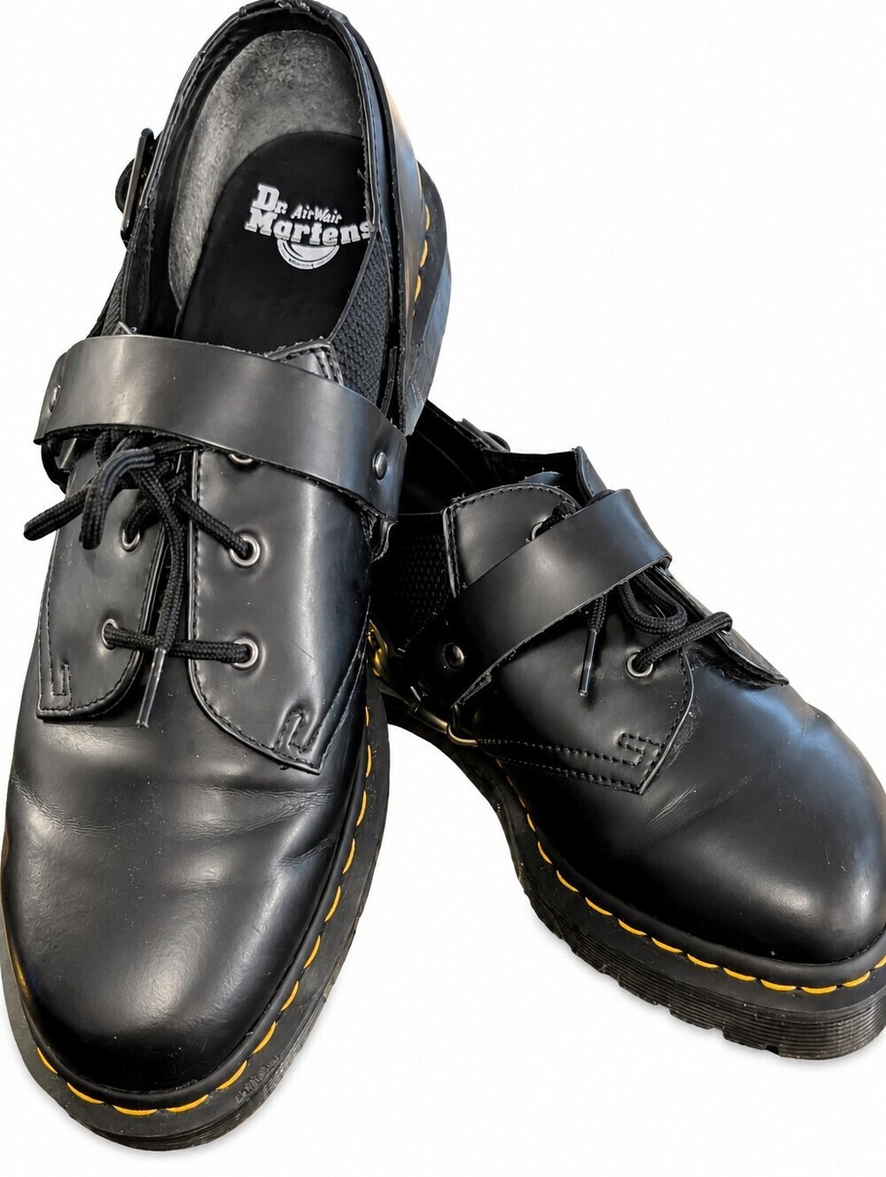 Dr. Martens Fulmar buckle Derby shoes Size 12 - Picture 5 of 9